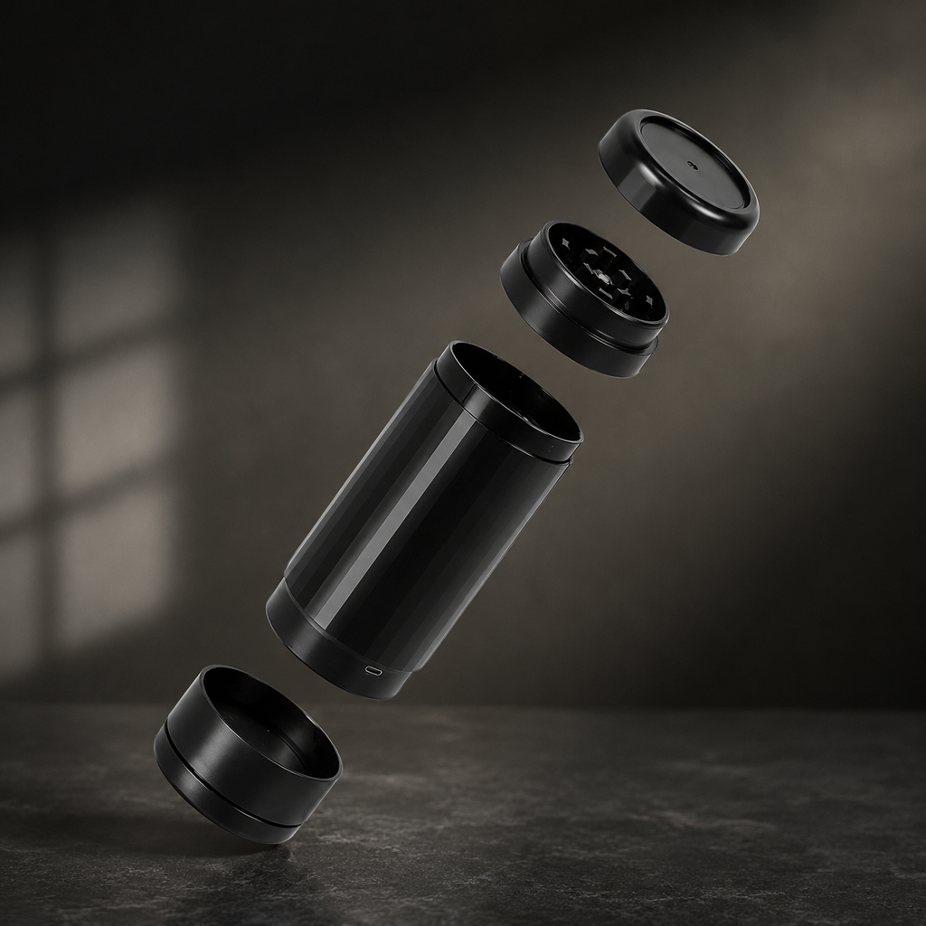 GrindVault™ 2.0 – Home Use Grinder & Storage Station