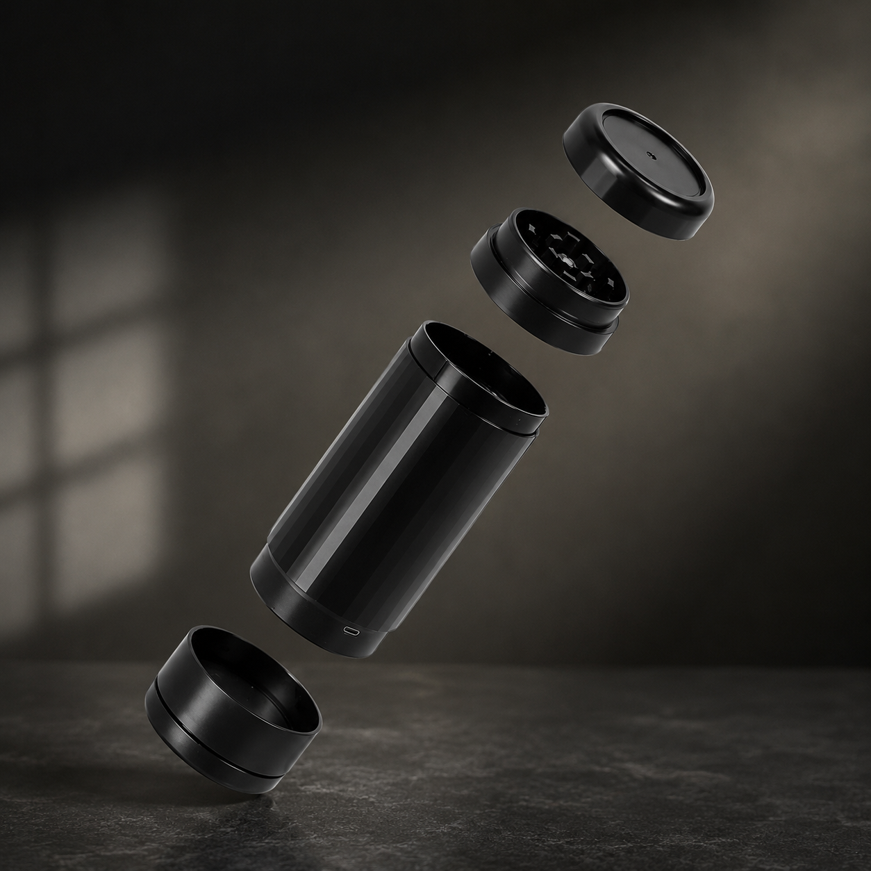 GrindVault™ 2.0 – Home Use Grinder & Storage Station