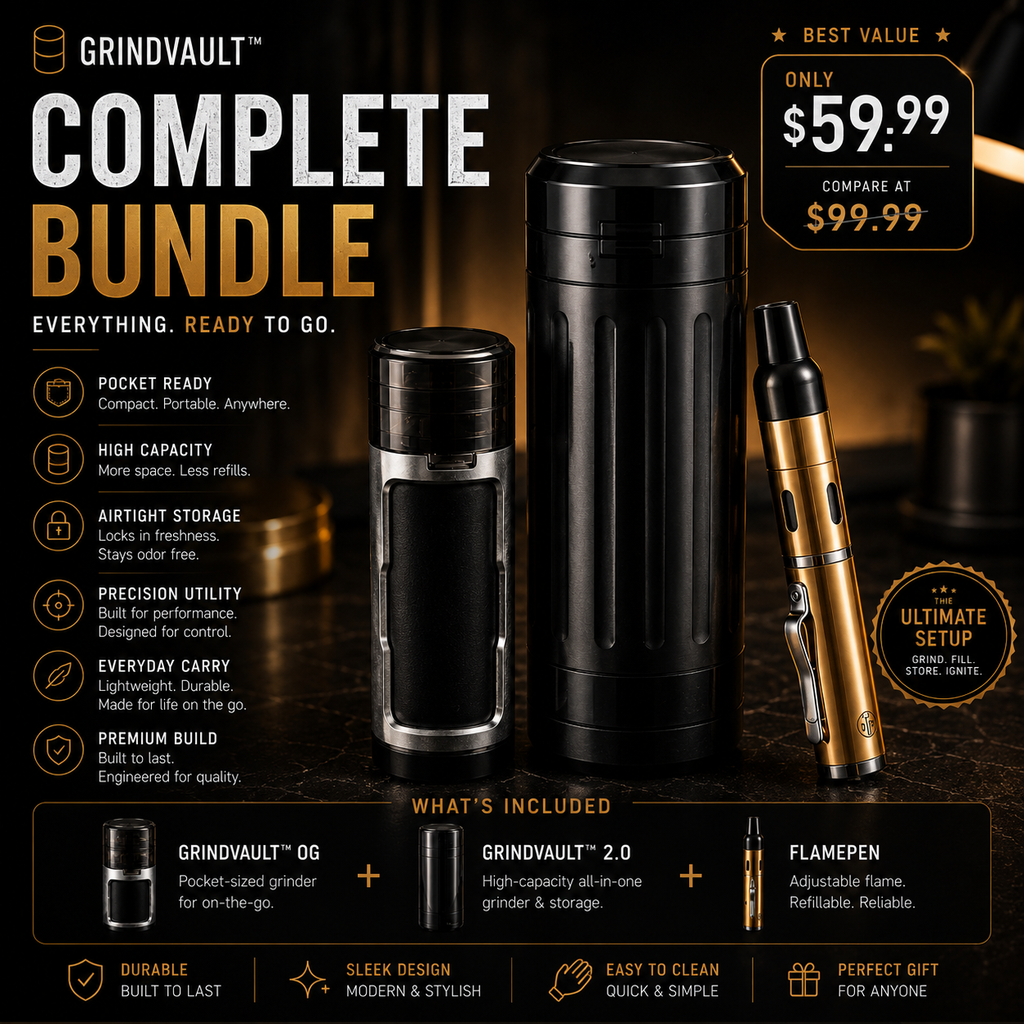 GrindVault™ Complete Bundle
